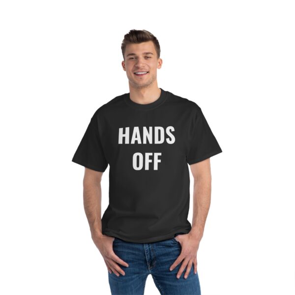 Hands Off T-Shirt | Black - Image 2