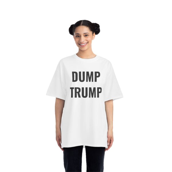 Dump Trump T-Shirt | White - Image 4