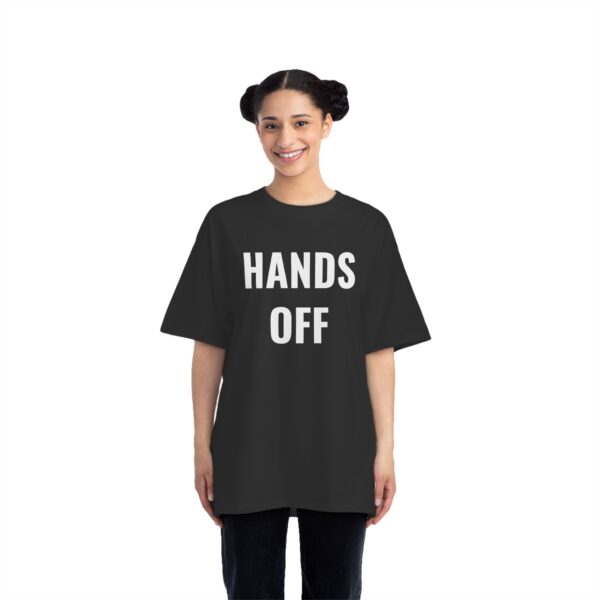 Hands Off T-Shirt | Black - Image 4