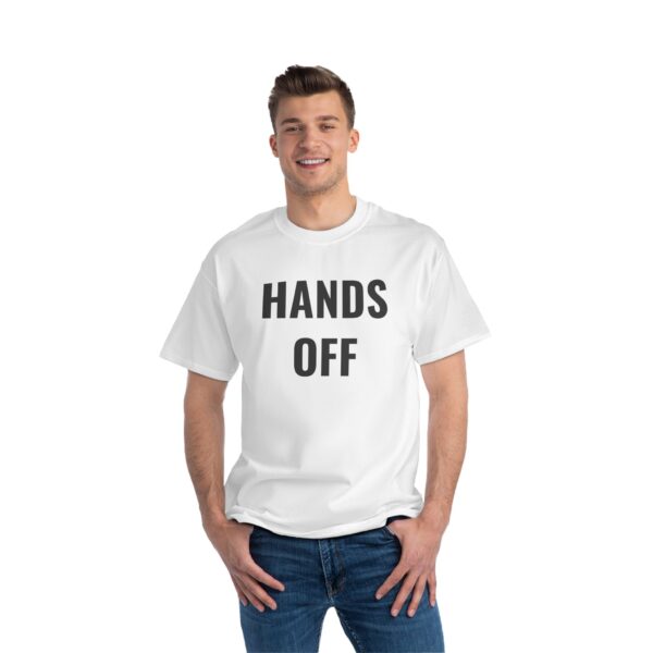 Hands Off T-Shirt | White - Image 4