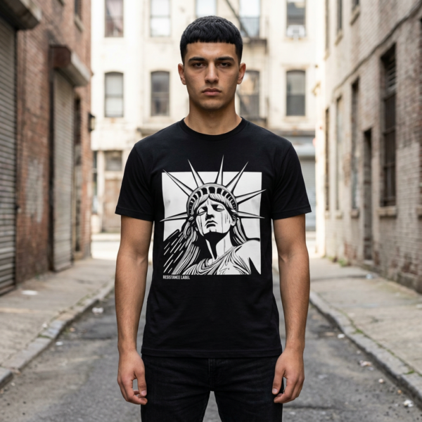 Liberty Weeps T-Shirt | Black