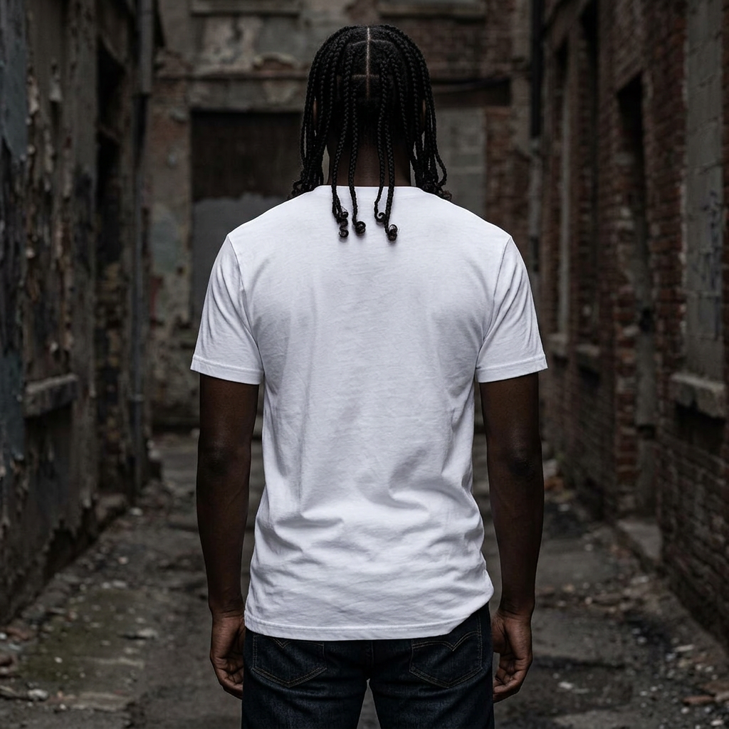 Resistance Chest Logo T-Shirt | White - Image 2