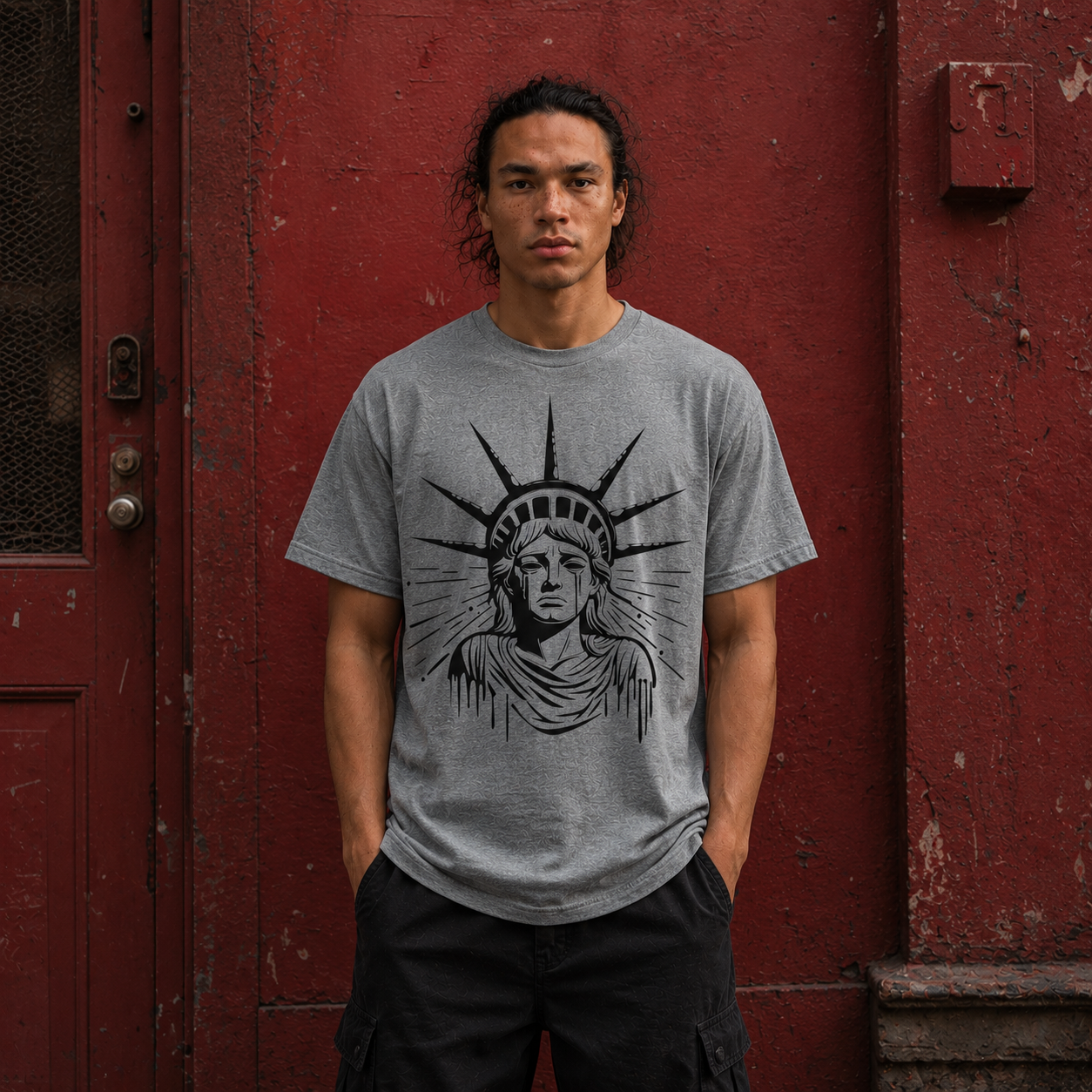 Icon T-Shirt | Heather Gray
