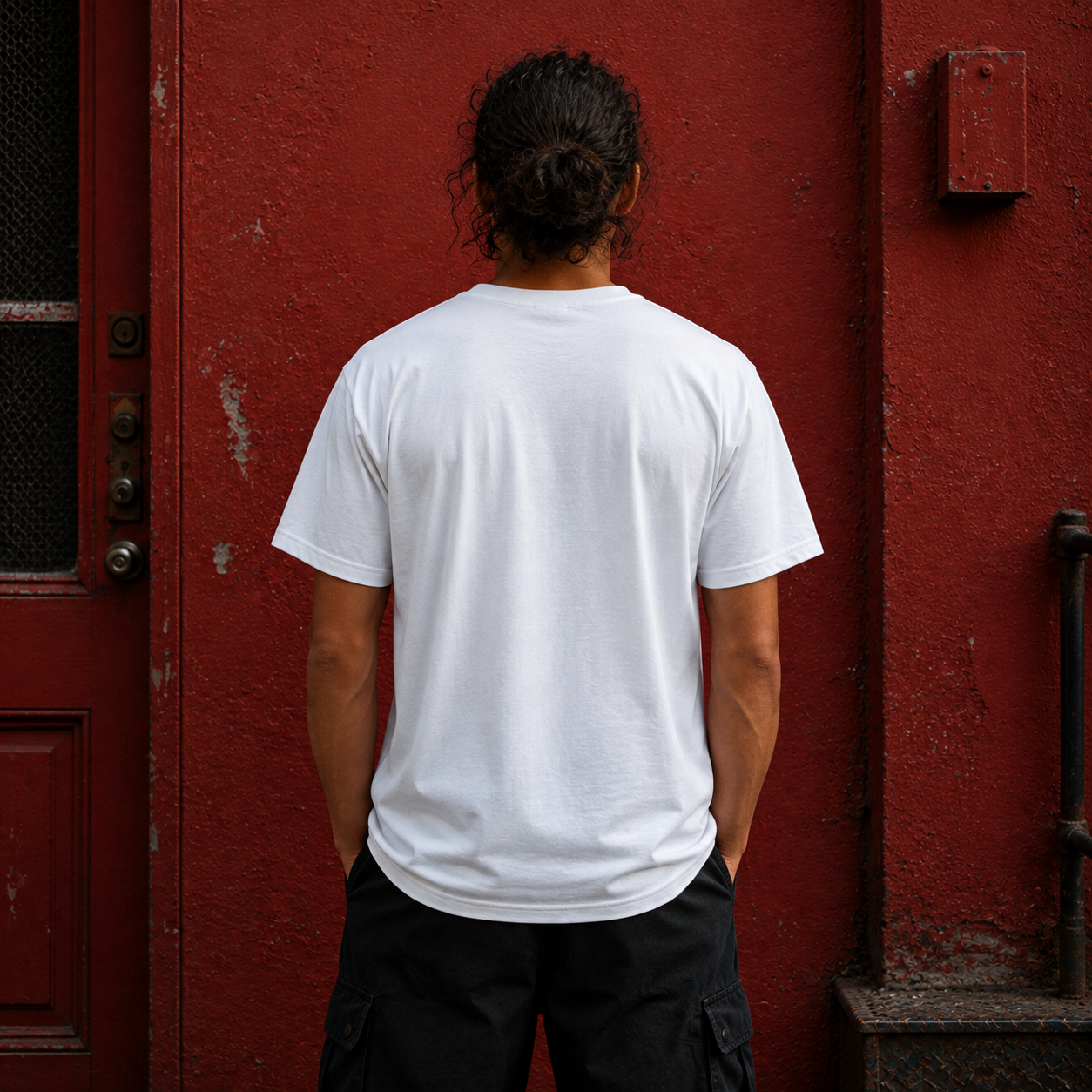Icon T-Shirt | White/Red - Image 2
