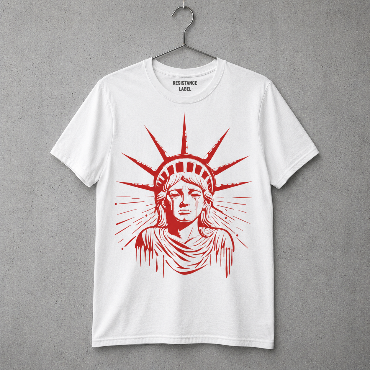 Icon T-Shirt | White/Red - Image 5
