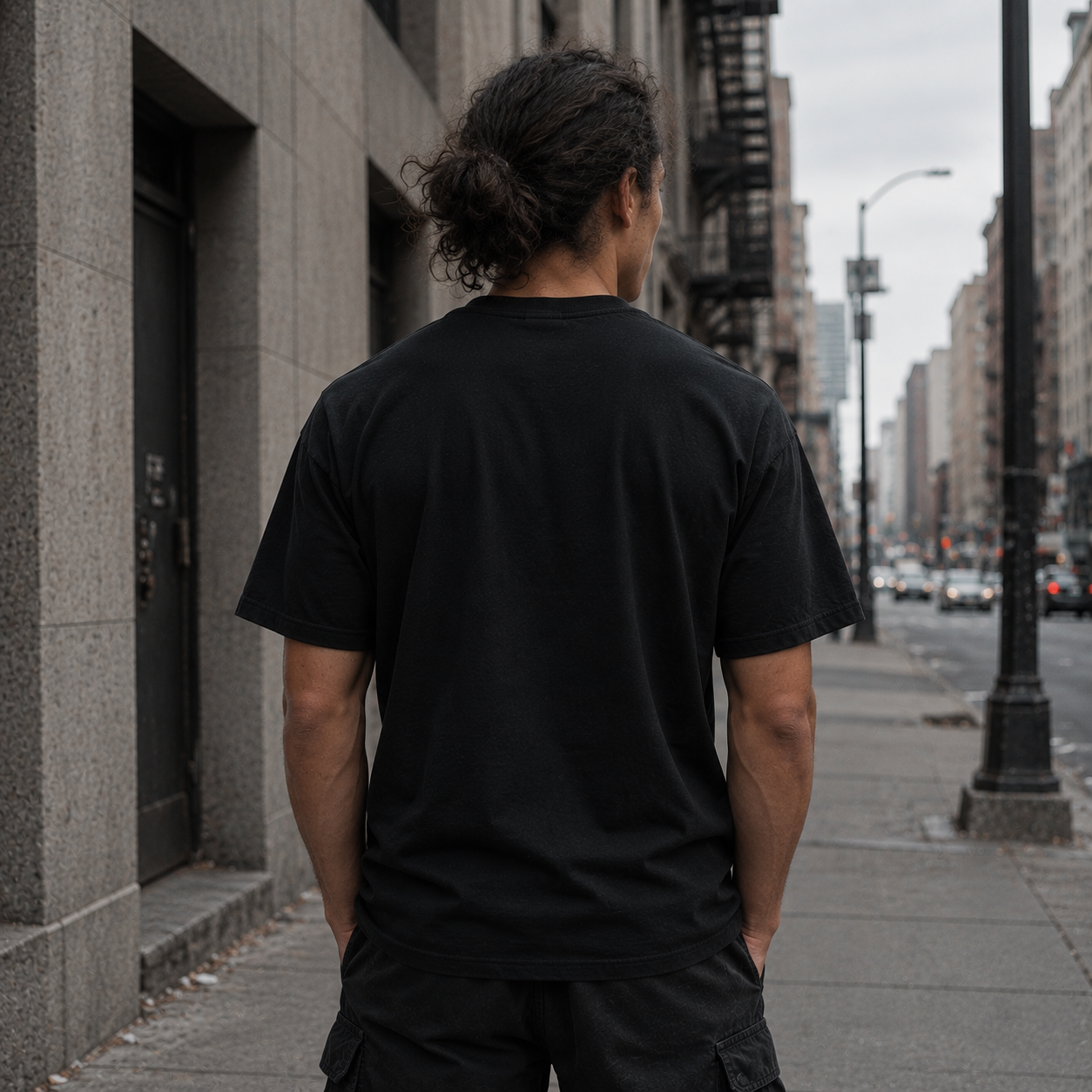Icon T-Shirt | Black/Red - Image 2