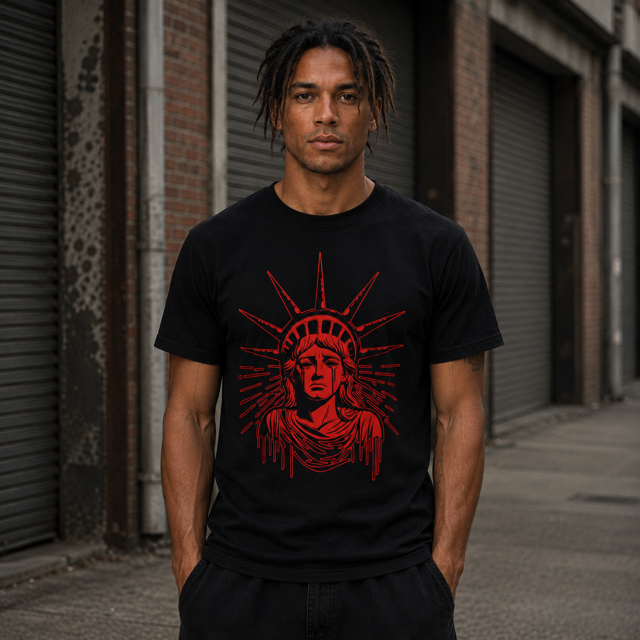 Icon T-Shirt | Black/Red