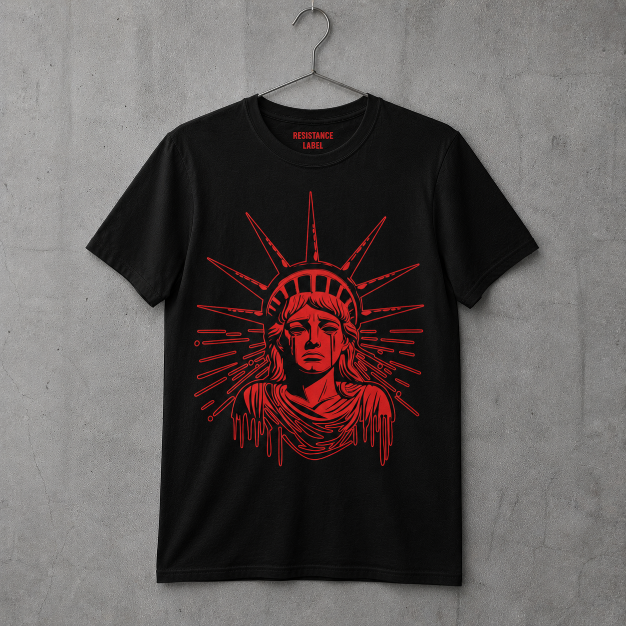 Icon T-Shirt | Black/Red - Image 5