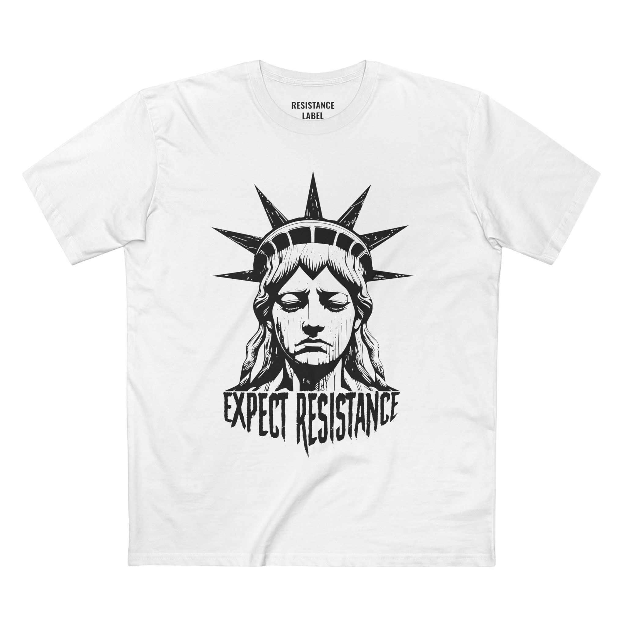 Expect Resistance T-Shirt | White - Image 3