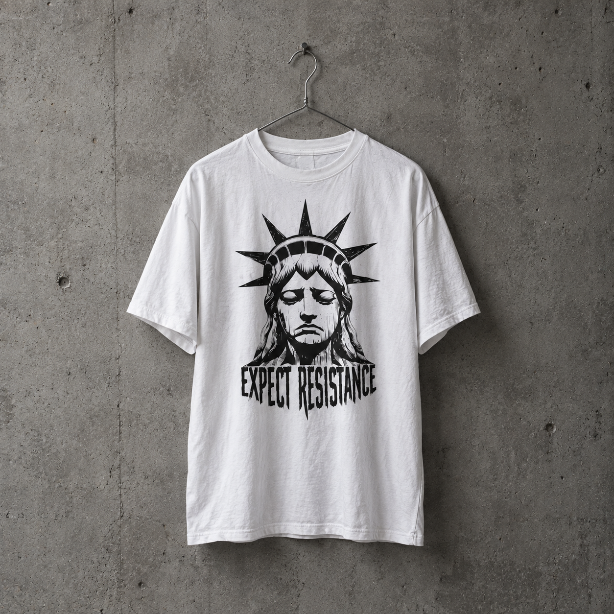 Expect Resistance T-Shirt | White - Image 5
