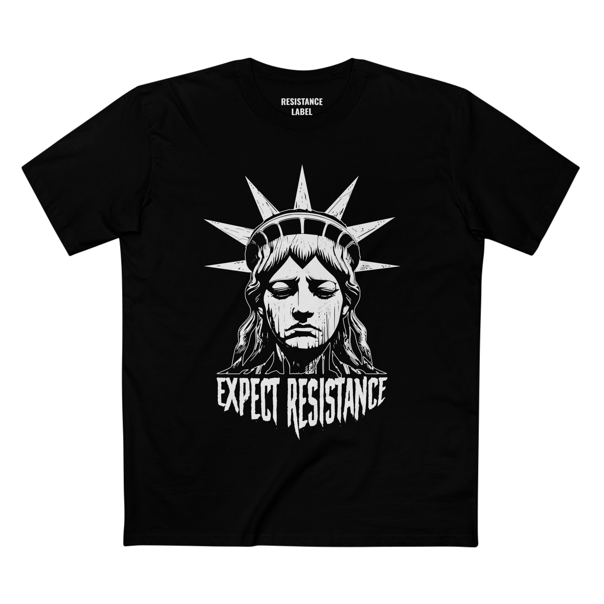 Expect Resistance T-Shirt | Black - Image 3