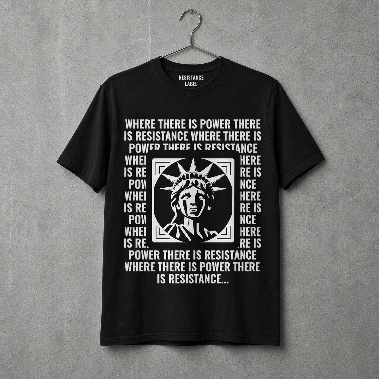 Stamp T-Shirt | Black - Image 5