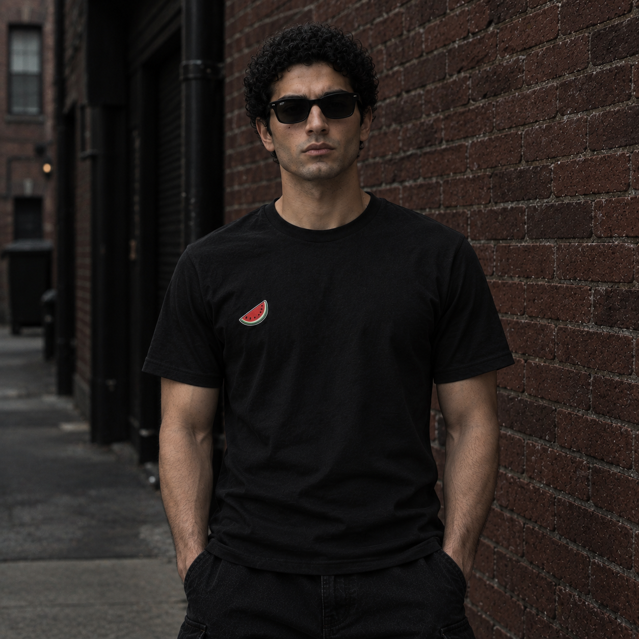 Watermelon T-Shirt | Black - Image 3
