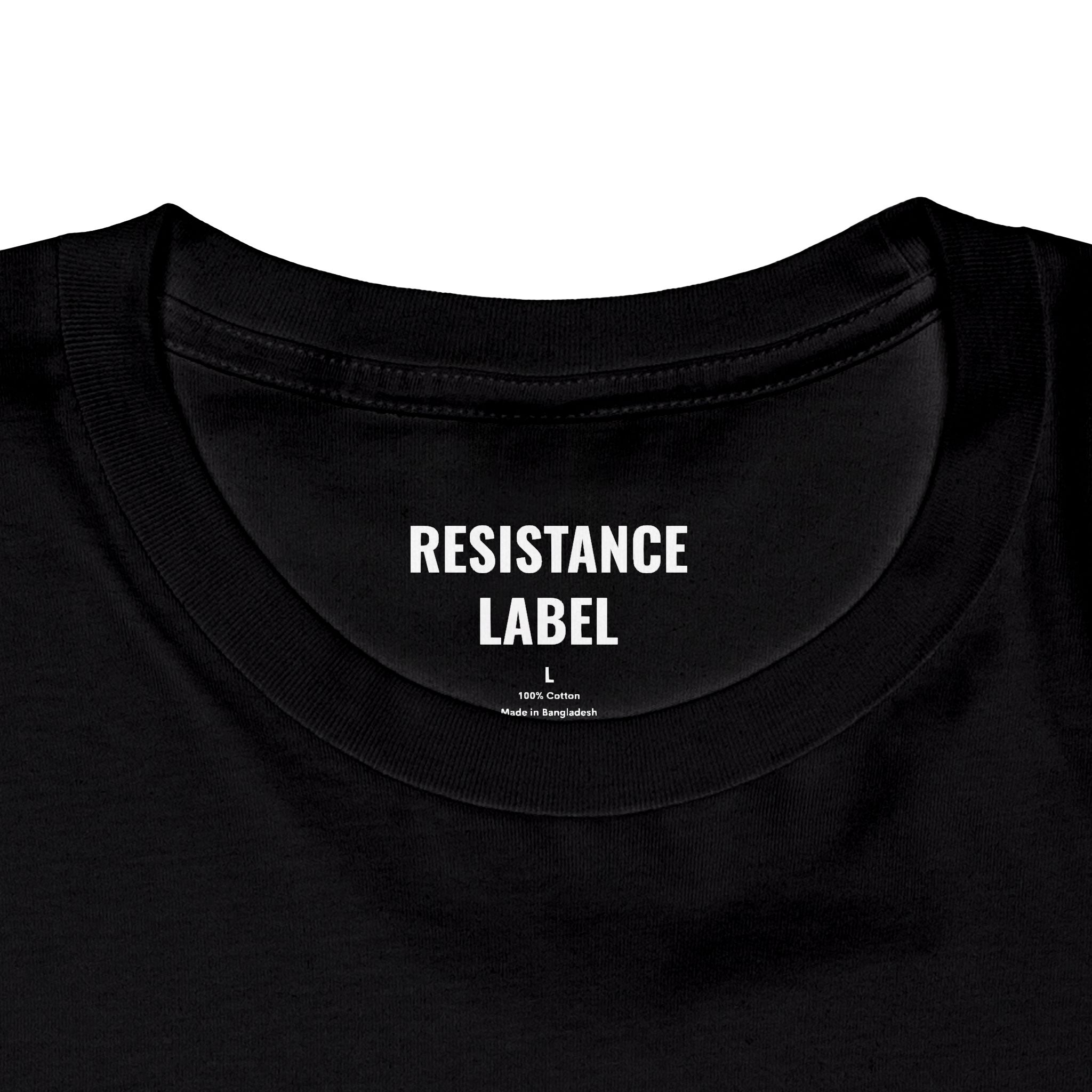 Expect Resistance T-Shirt | Black/White - Image 8