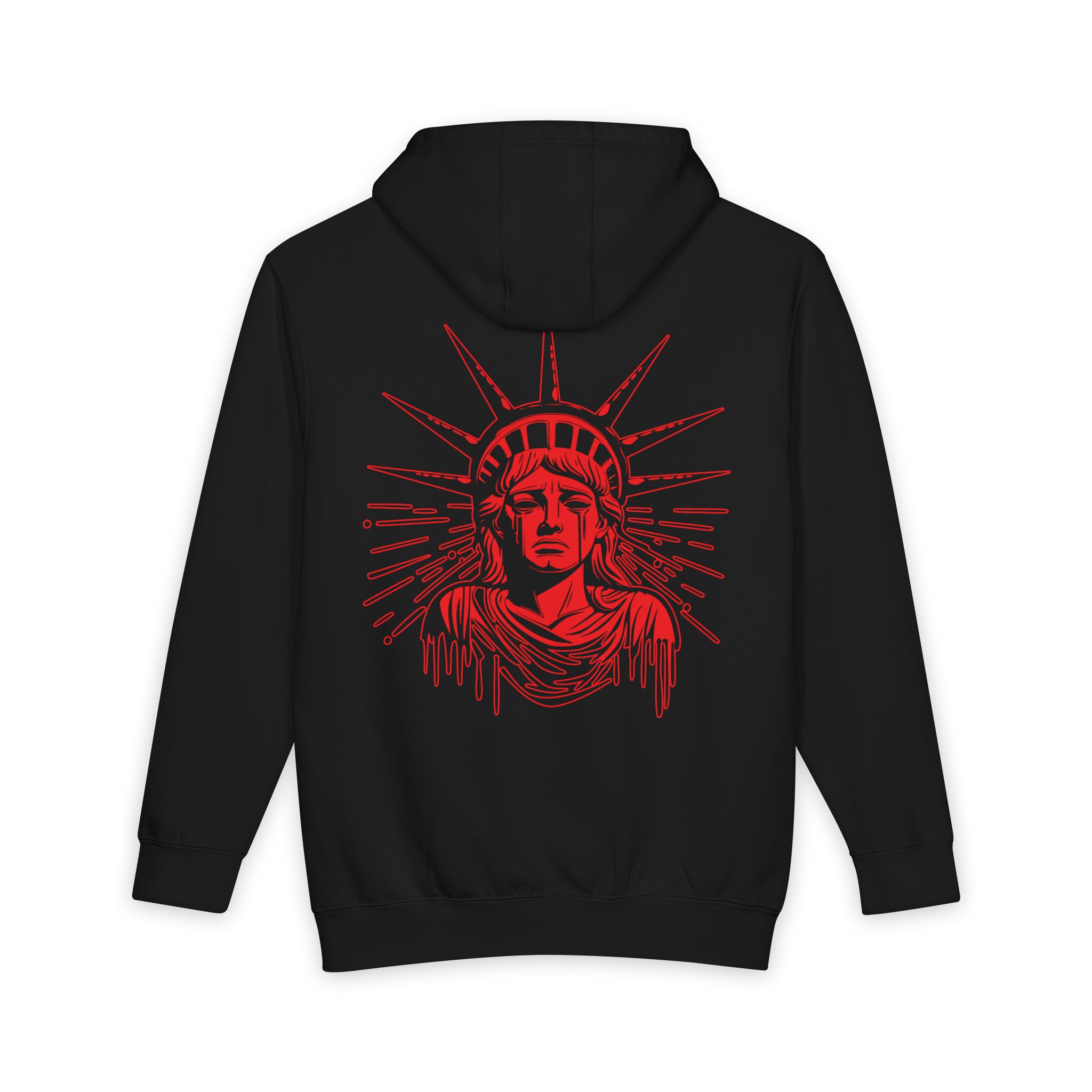Icon Hoodie | Black/Red - Image 3